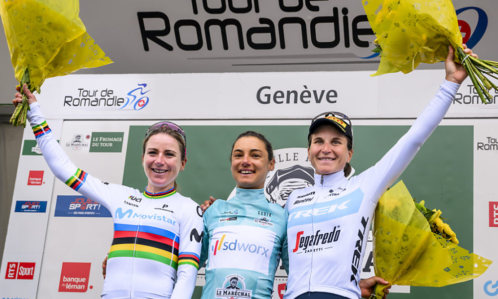 Demi Vollering et les meilleures Suissesses au Tour de Romandie Demi Vollering et les meilleures Suissesses au Tour de Romandie