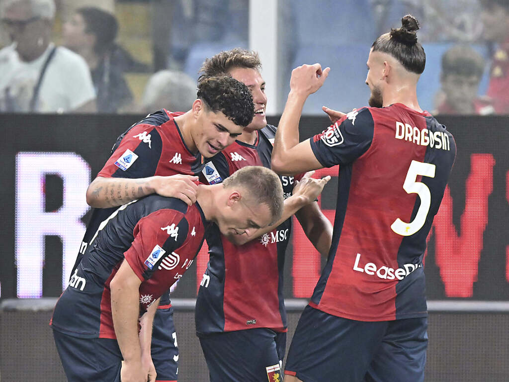 AS Roma v Genoa CFC - Serie A Silvan Hefti of Genoa CFC during the Serie A