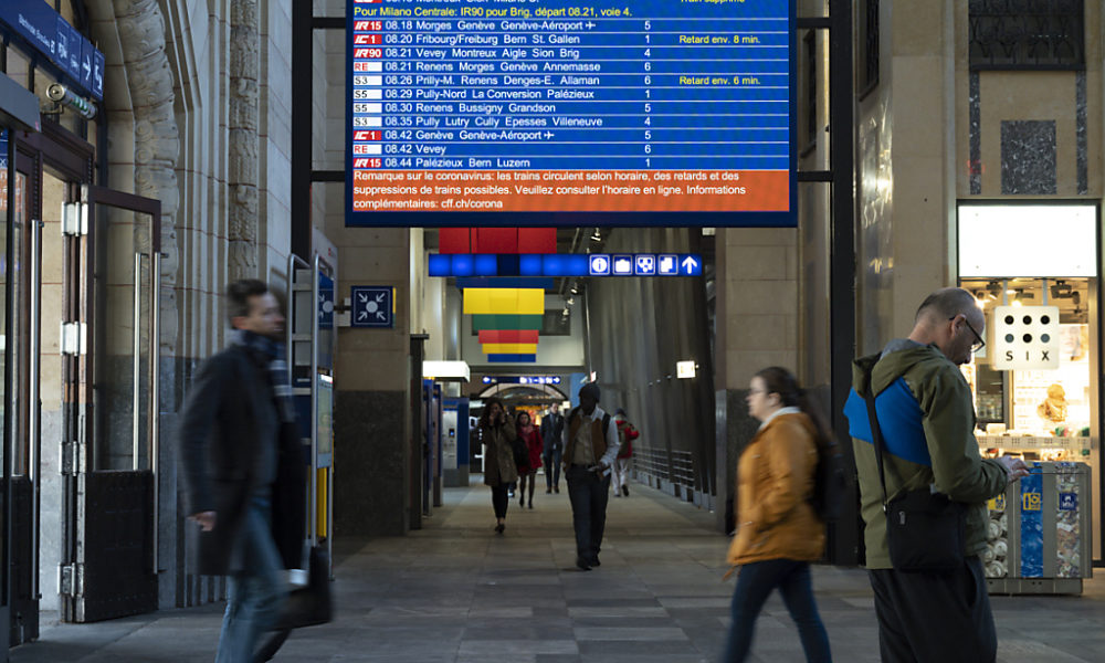 Des perturbations entre Lausanne et Yverdon Des perturbations entre Lausanne et Yverdon