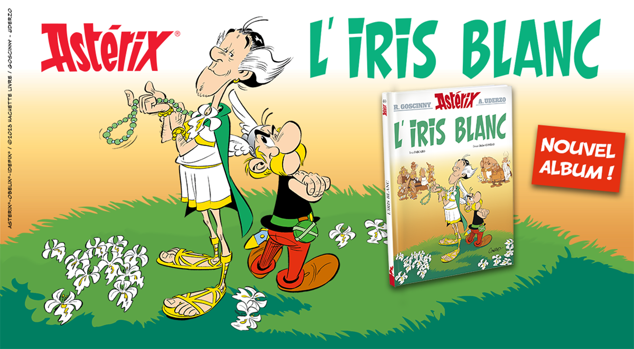 Astérix L'Iris blanc