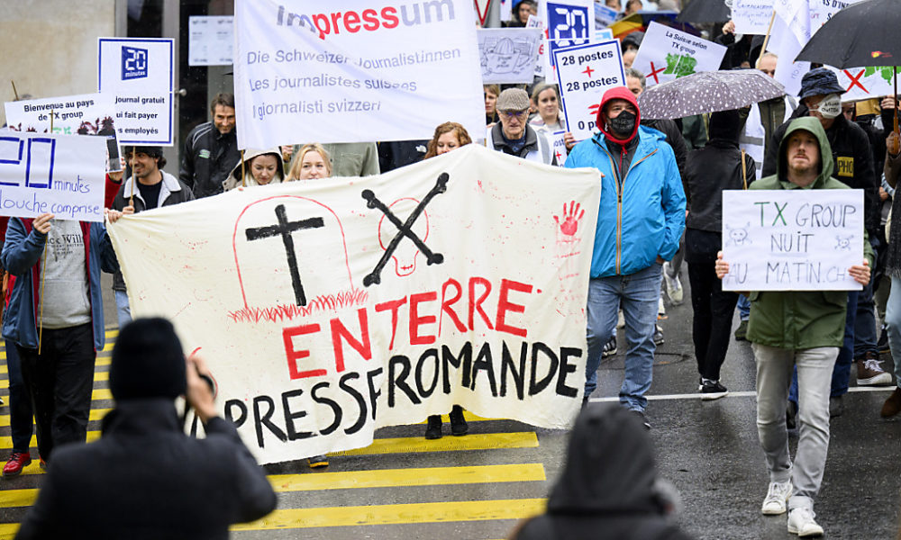 Restructuration chez TX Group: le gouvernement vaudois "préoccupé" Restructuration chez TX Group: le gouvernement vaudois "préoccupé"