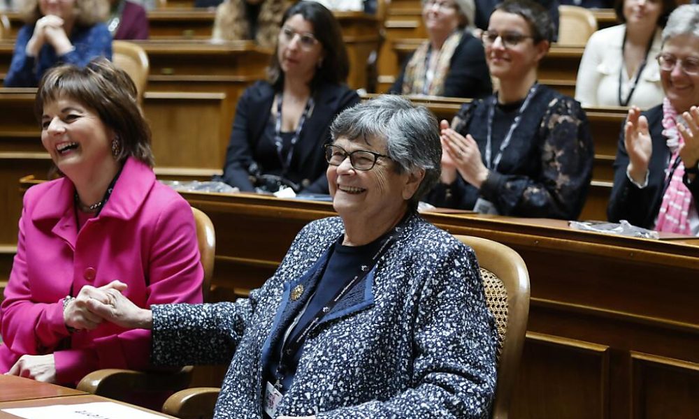 La sécurité financière au coeur de la journée des femmes à Berne La sécurité financière au coeur de la journée des femmes à Berne