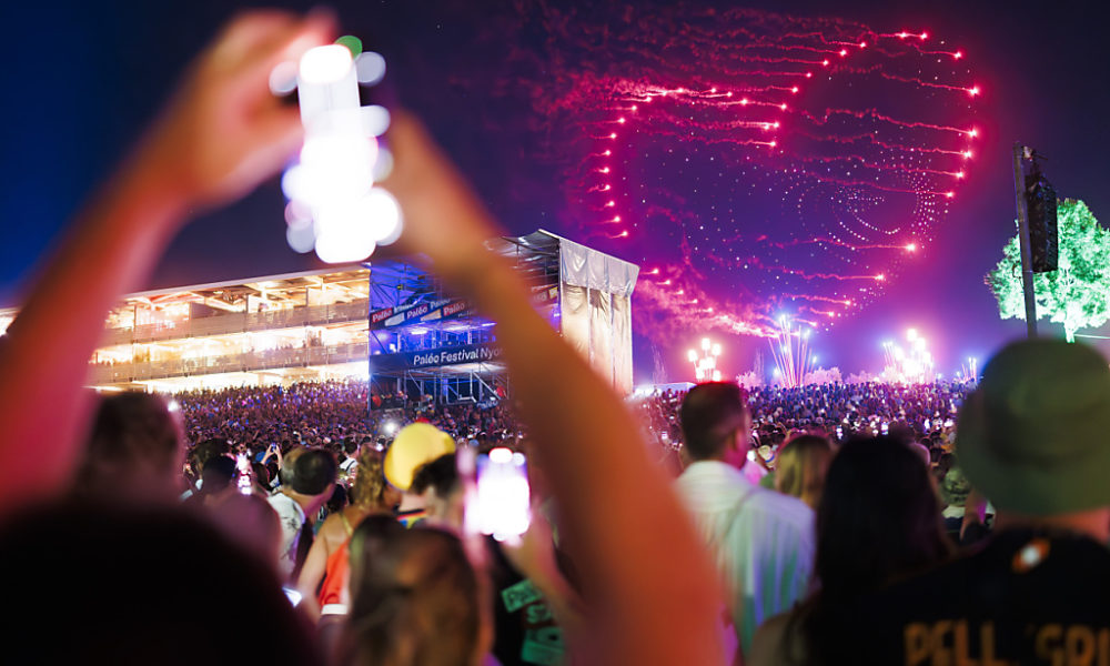 Paléo: 900 drones pour un spectacle inédit Paléo: 900 drones pour un spectacle inédit