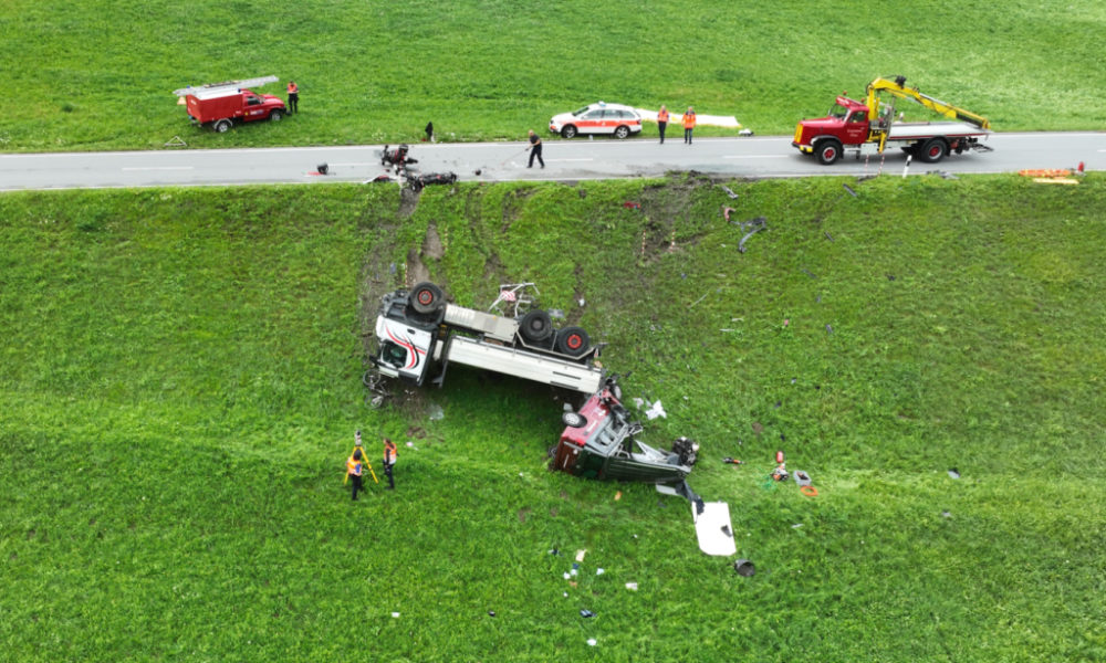 Rueun GR : une morte et deux blessés dans une collision Rueun GR : une morte et deux blessés dans une collision