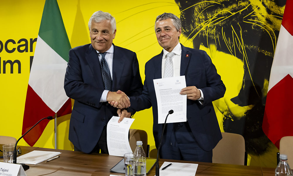 Rome et Berne adoptent une déclaration commune sur l'Ukraine Rome et Berne adoptent une déclaration commune sur l'Ukraine