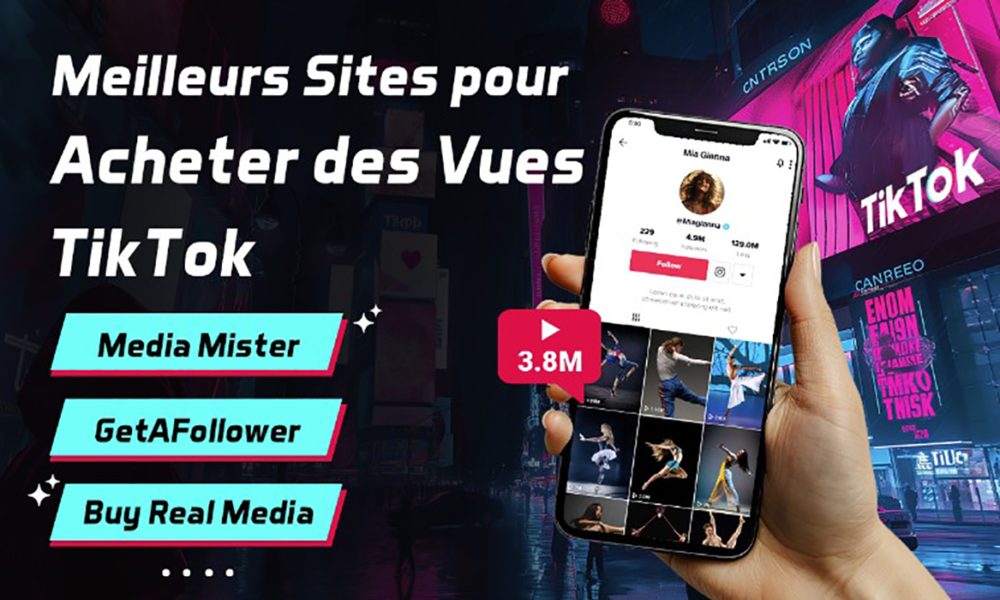 Achat vues TikTok