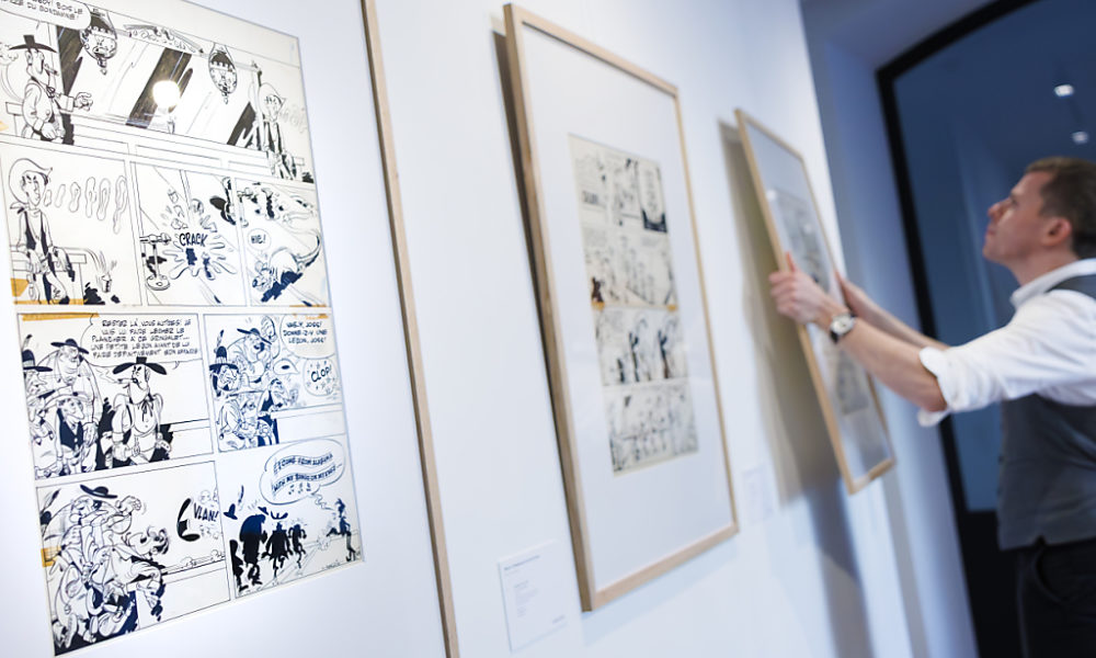 Des planches de Morris, le père de Lucky Luke, vendues aux enchères Des planches de Morris, le père de Lucky Luke, vendues aux enchères