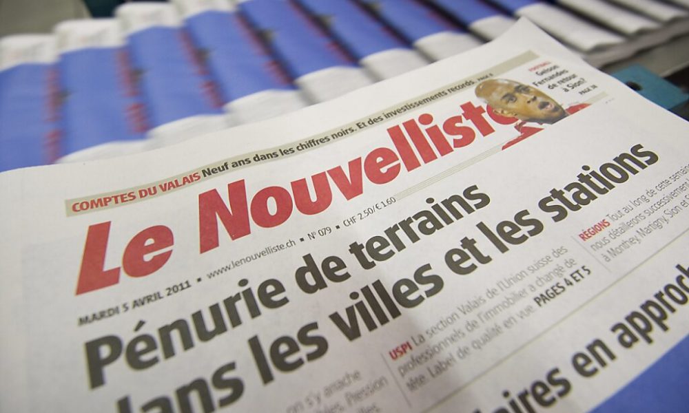Sébastien Rey assurera la direction du Nouvelliste et de Rhône FM Sébastien Rey assurera la direction du Nouvelliste et de Rhône FM