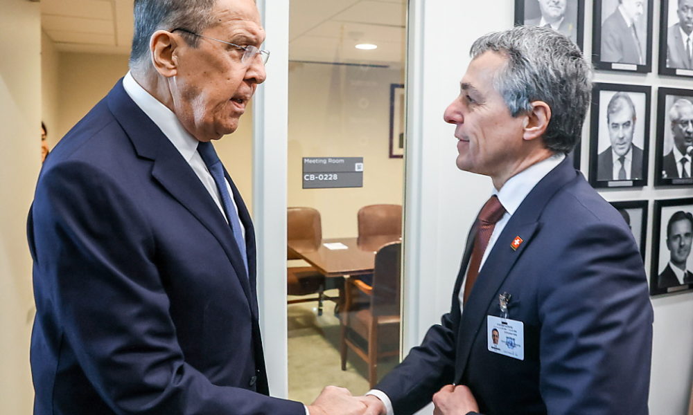 Cassis et Lavrov ont discuté de l’OSCE et du conflit ukrainien Cassis et Lavrov ont discuté de l’OSCE et du conflit ukrainien