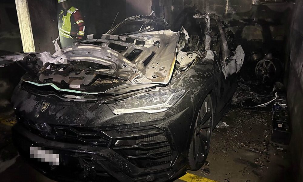 Bolide en feu et gros dégâts dans un garage souterrain en Argovie Bolide en feu et gros dégâts dans un garage souterrain en Argovie