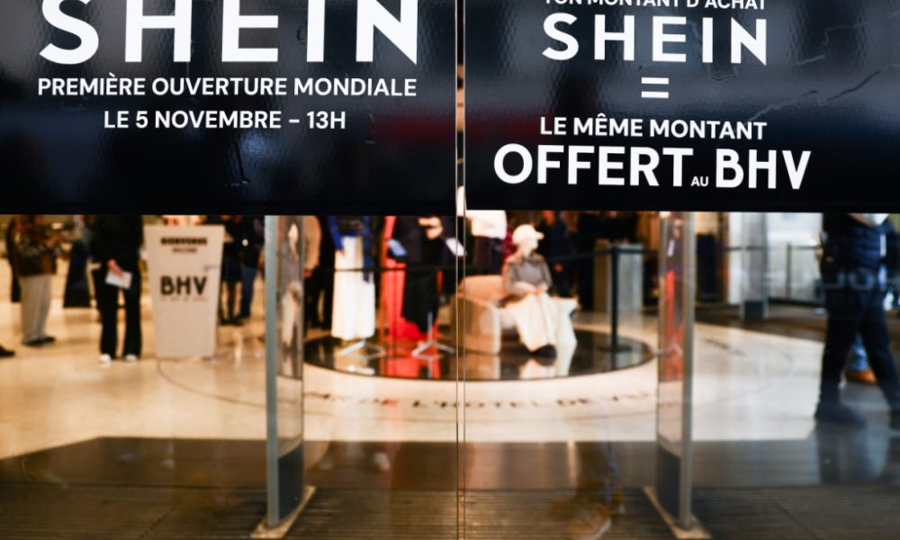 La boutique Shein à Paris a attiré "plus de 50'000 personnes"
