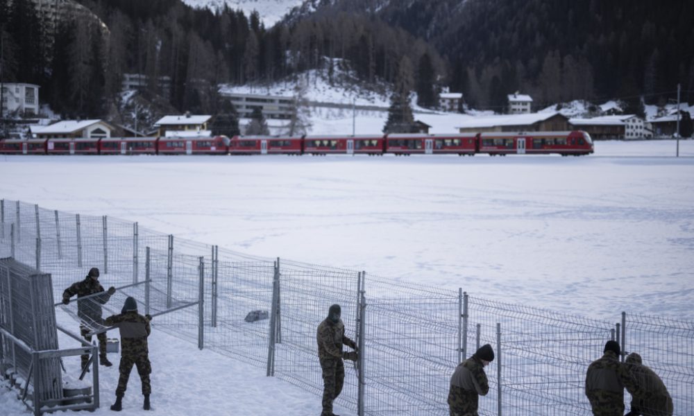 Armée et polices auront à protéger un nombre record de VIP's au WEF
