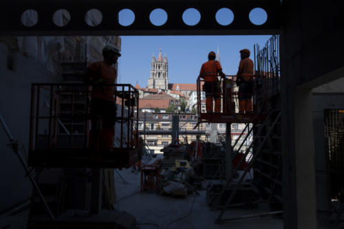 chantier-rue-de-bourg-lausanne-suisse