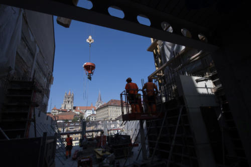 chantier-rue-de-bourg-lausanne-suisse